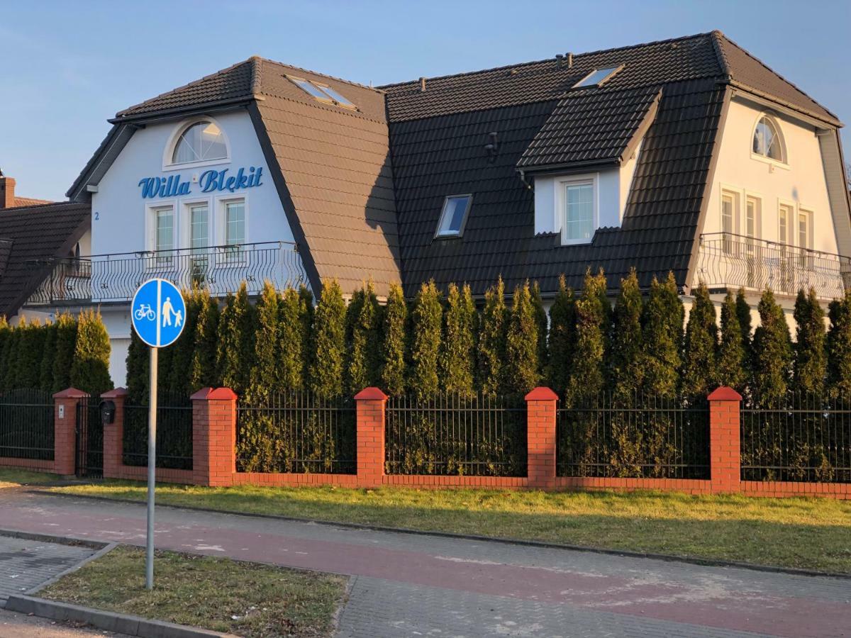Willa Blekit Ustka Exterior foto